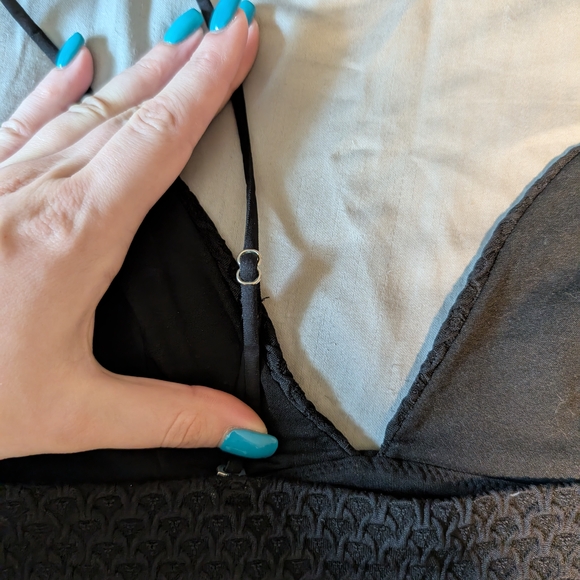 H&M Black Patterned Bralette - Picture 4 of 6